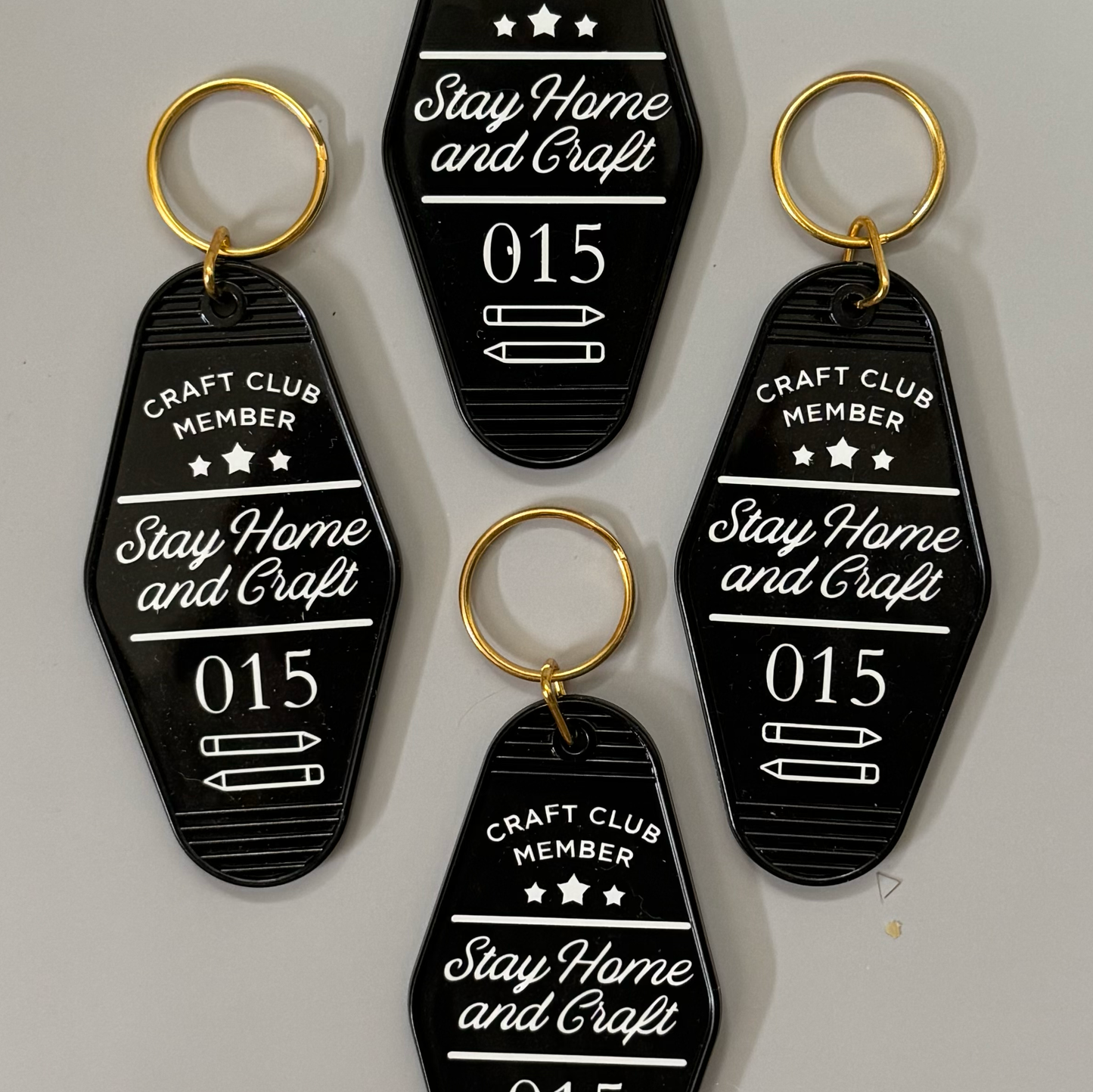Craft Club Member Keychain