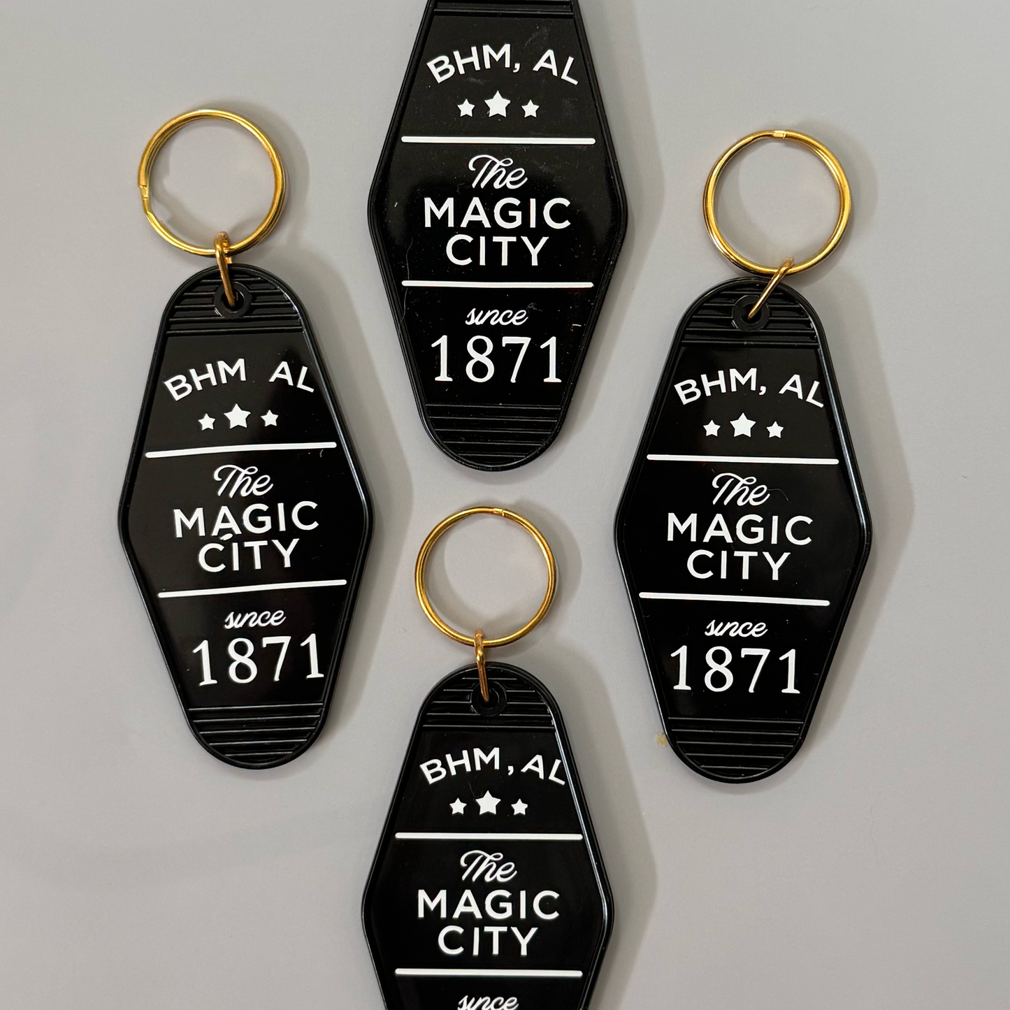 Birmingham, AL Keychain