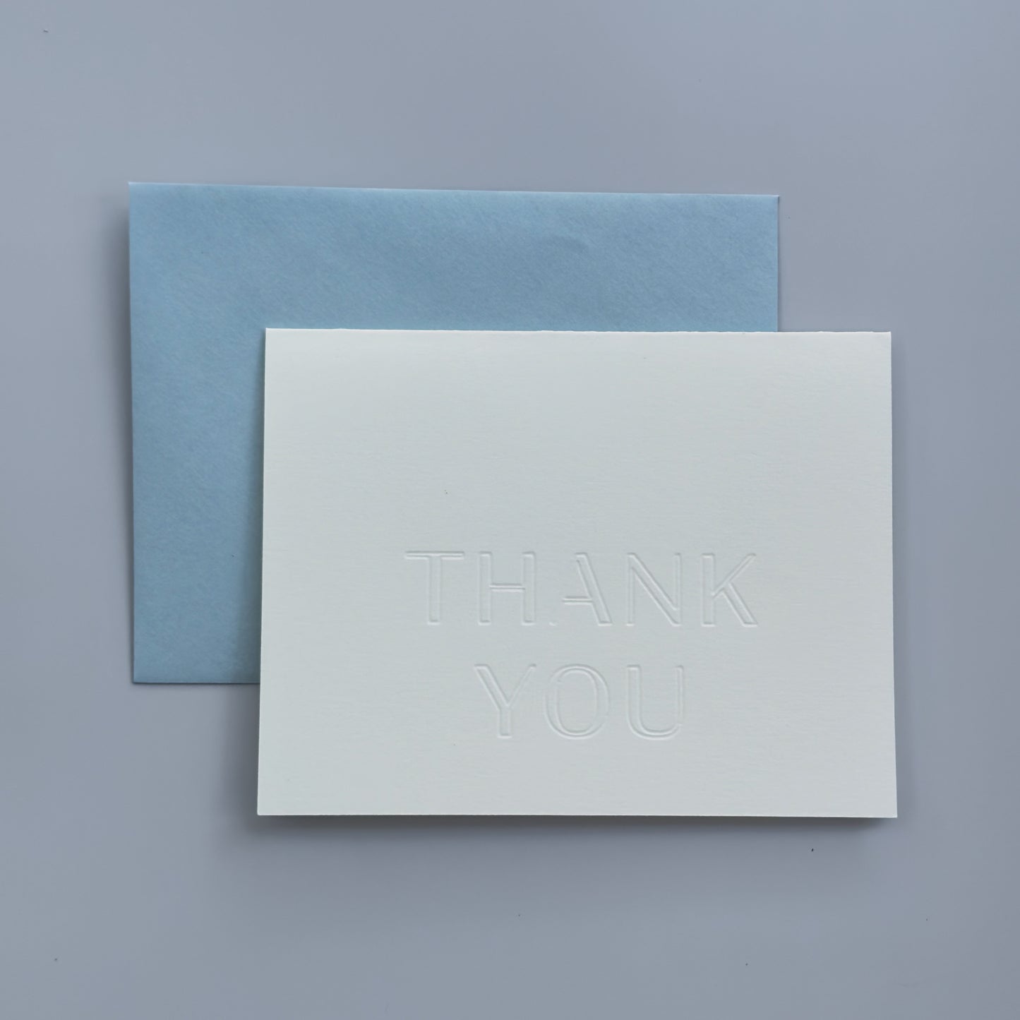 Blind Emboss Thank You Cards