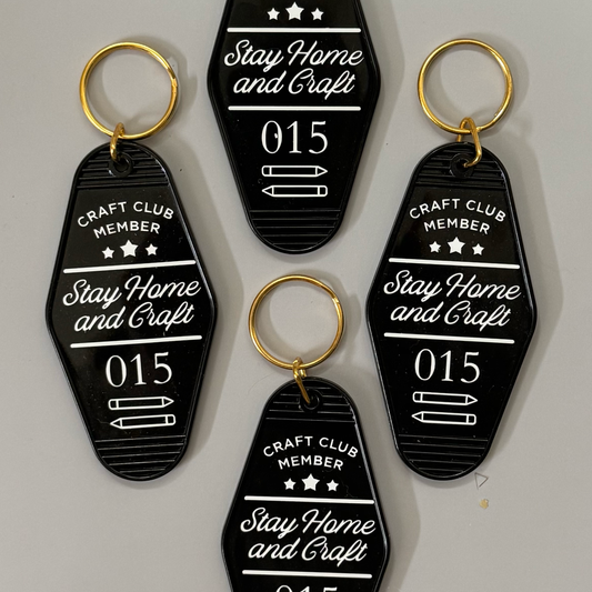 Craft Club Member Keychain