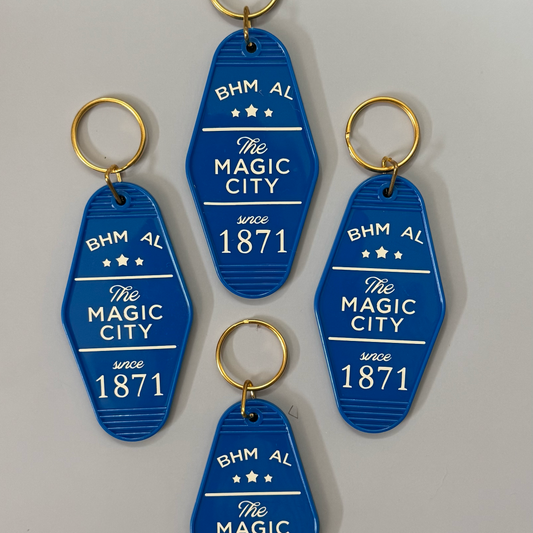 Birmingham, AL Keychain
