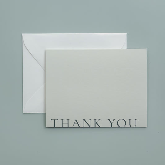 Serif Thank You Card