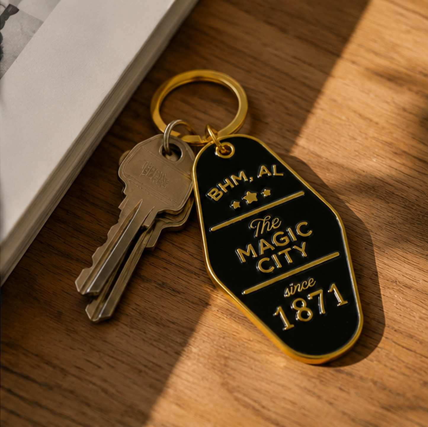 Birmingham,AL Hotel Keychain