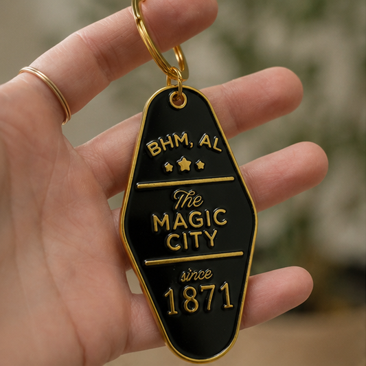 Birmingham,AL Hotel Keychain
