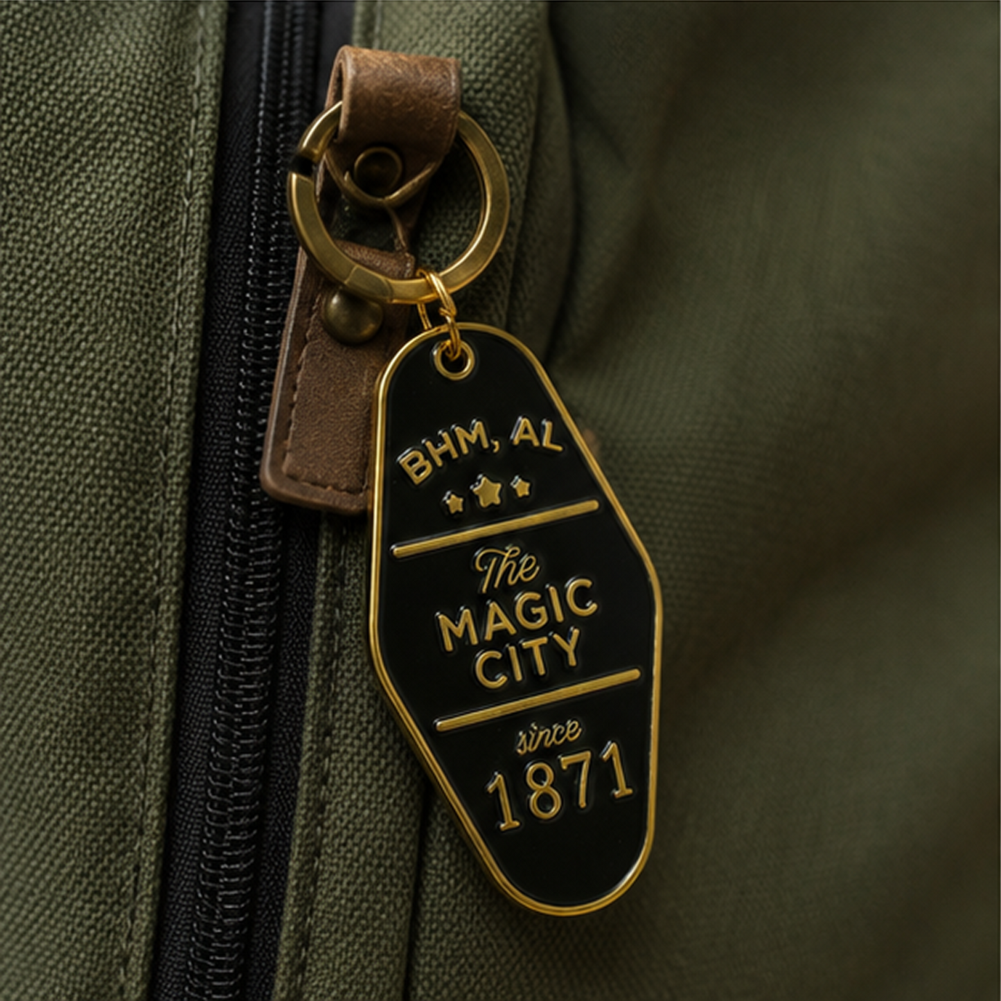 Birmingham,AL Hotel Keychain