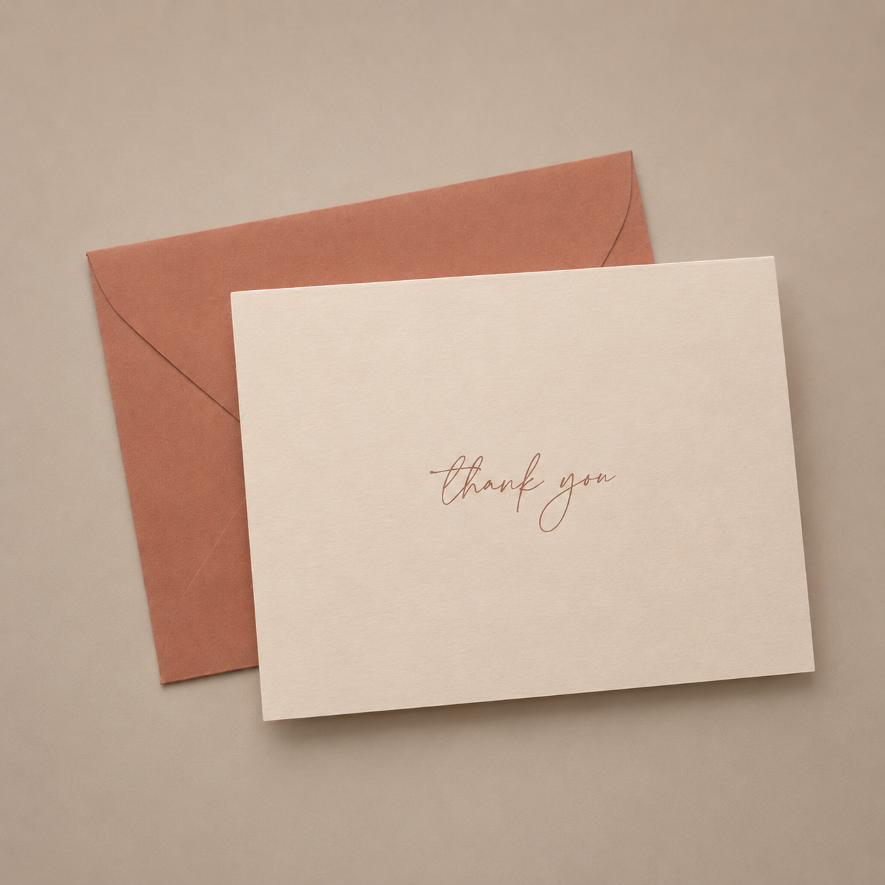 Scripty Thank You Cards